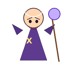Xelar the Bald Wizard portrait