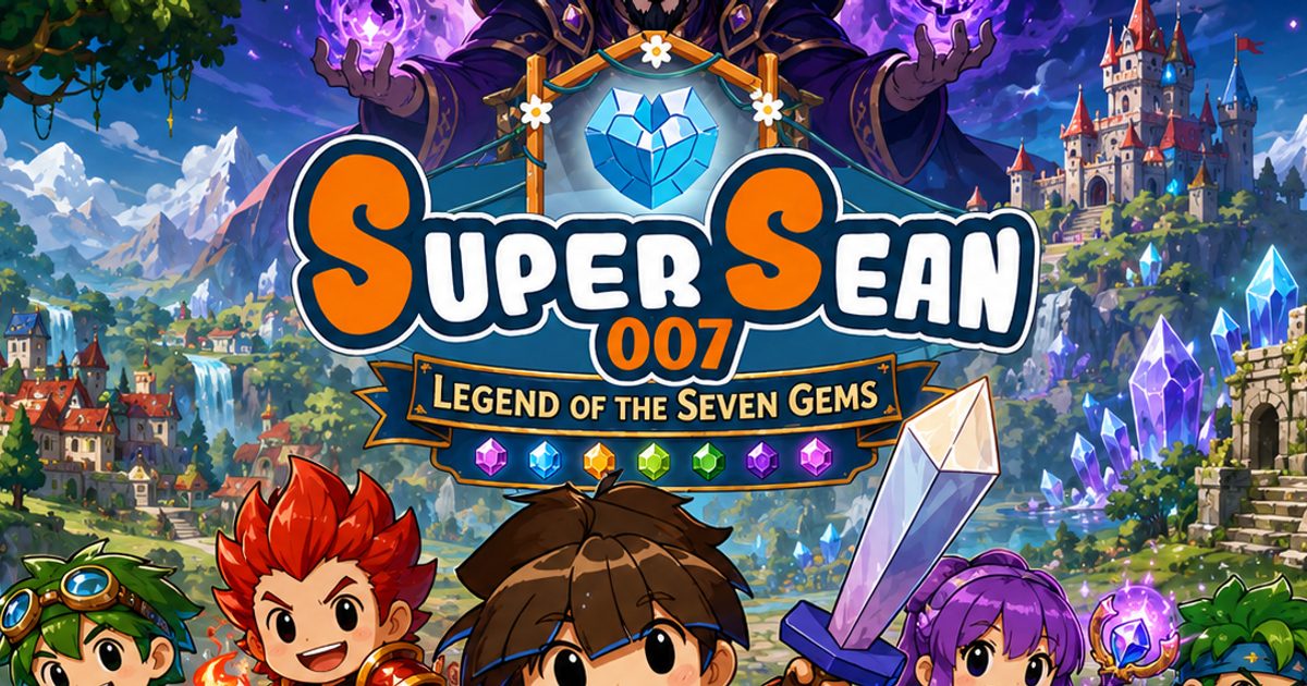 Super Sean 007 adventure artwork