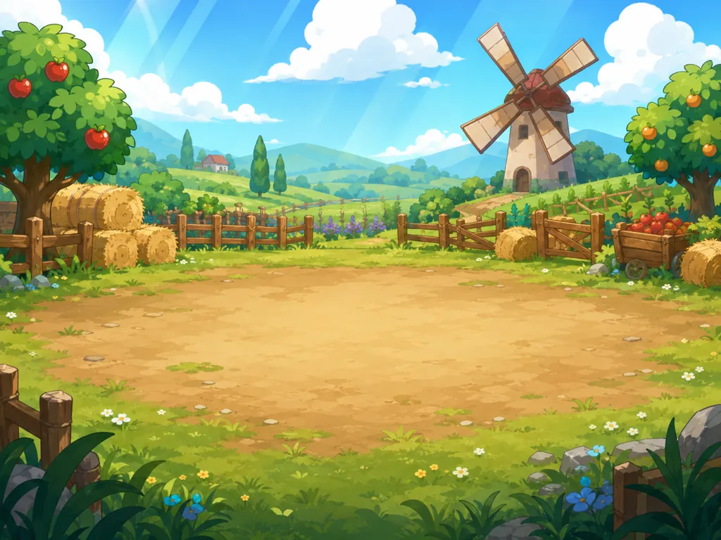 Sunrise Homestead farmland in Super Sean 007